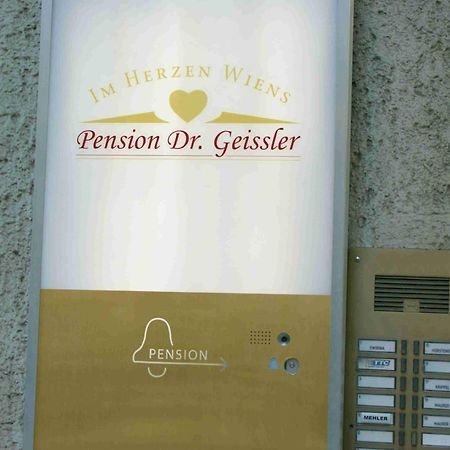 Pension Dr. Geissler Виена Екстериор снимка